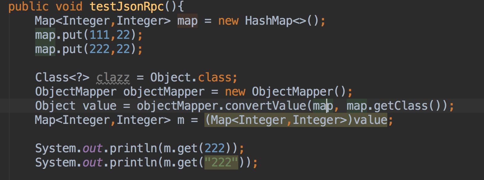 解决ObjectMapper序列换Map时候的坑