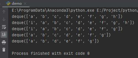 Python双端队列deque的实现
