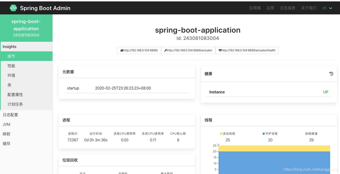 SpringBoot Admin 如何实现Actuator端点可视化监控