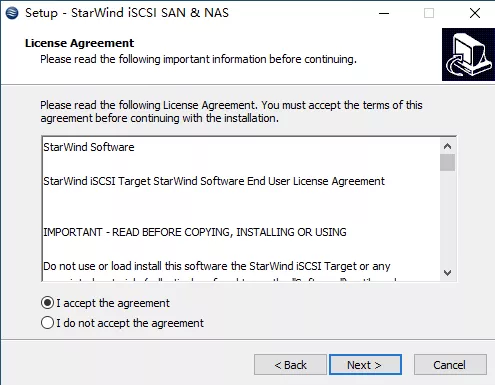 Starwind 配置 ISCSI 共享存储