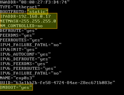 如何为CentOS 7配置静态IP地址的两种方法