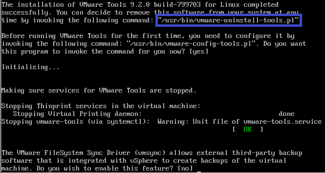 详解如何在Linux(CentOS 7)命令行模式安装VMware Tools