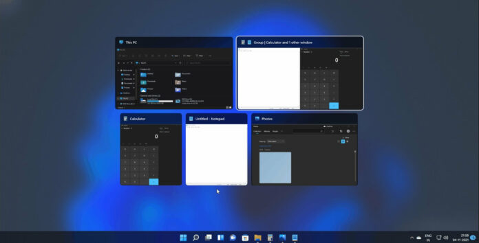 微软 Windows 11 更新 Alt+Tab UI：毛玻璃横向排列，教你强制开启