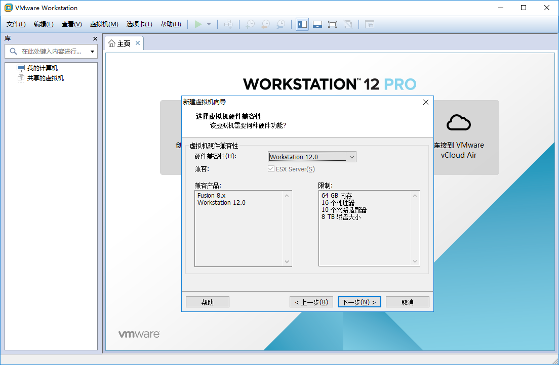 VMware Workstation Pro下CentOS 7 64位服务器安装教程