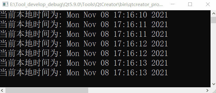 C语言每日练习之动态显示系统时间