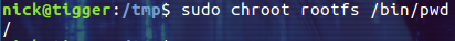 linux chroot命令详解