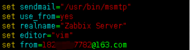 Linux部署msmtp+mutt发送邮件功能