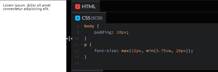现代 CSS 解决方案：数学函数之 Min、Max、Clamp