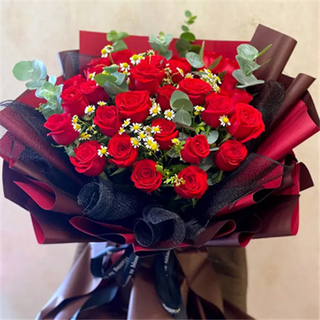 520红玫瑰花束真实又好看 浪漫又真实的红玫瑰花束素材合集2022