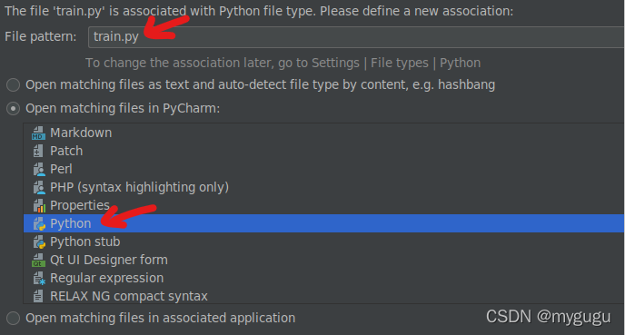 pycharm 创建py文件总是为txt格式的问题及解决
