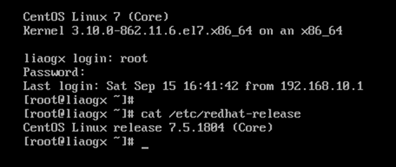 CentOS7如何重置root密码的方法
