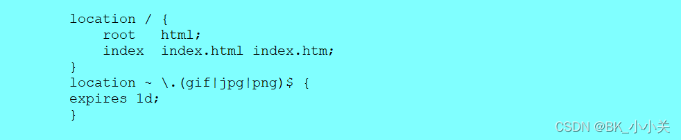 nginx网页缓存时间的配置过程
