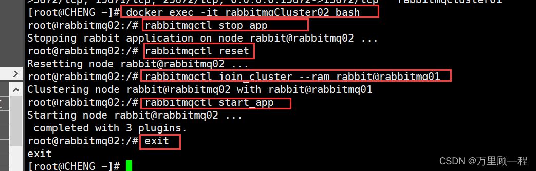 Docker搭建RabbitMQ集群的方法步骤