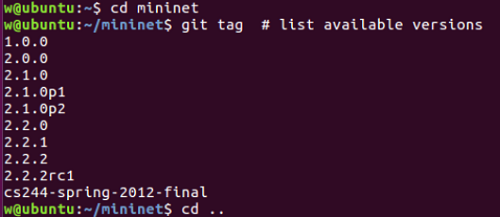 Ubuntu16.04.4LTS安装mininet遇到的问题及解决方案