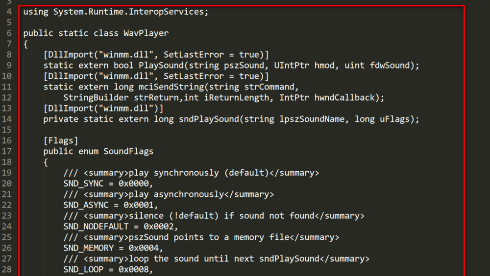 C#打开扬声器的实操方法和代码