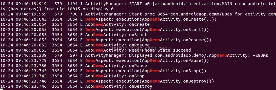 Android中AOP（面向切向编程）的深入讲解