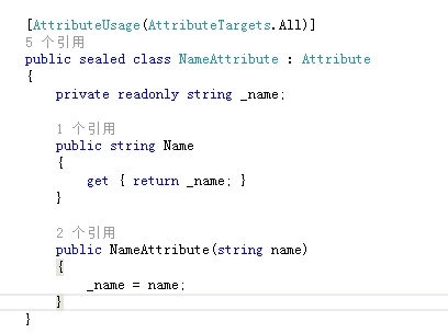 c#自定义Attribute获取接口实现示例代码