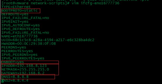 虚拟机中CentOS7设置固定IP地址的方法