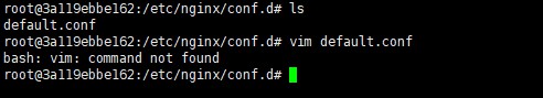 解决Docker容器下不能使用vim命令的问题