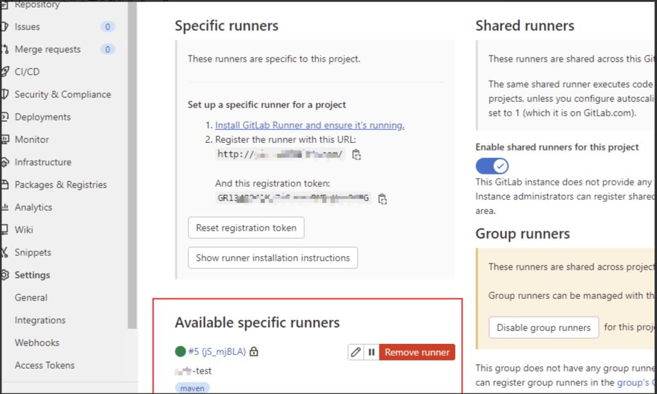 Gitlab-runner+Docker实现自动部署SpringBoot项目