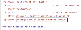 用python的哈希函数对密码加密
