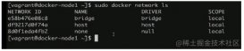 Docker容器host与none网络的使用