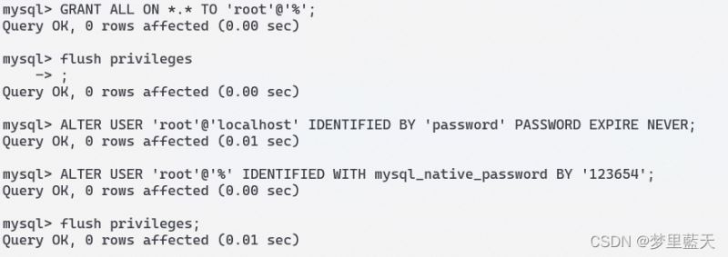 Docker安装MySql8并远程访问的实现