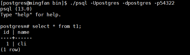 PostgreSQL13基于流复制搭建后备服务器的方法