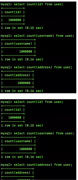 MySQL 中的count(*) 与 count(1) 谁更快一些?