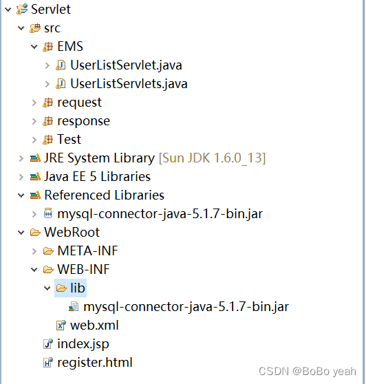 JavaWeb实现显示mysql数据库数据