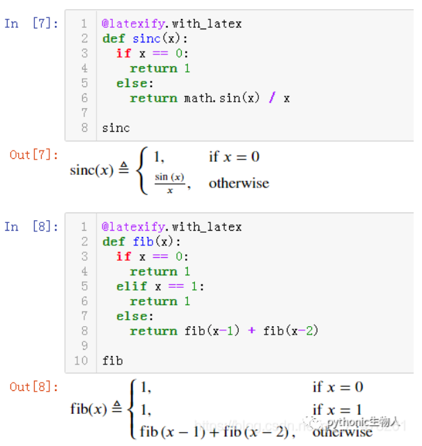 Python+Matplotlib+LaTeX玩转数学公式