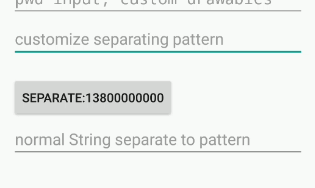Android EditText追加空格、限制字符等方法示例