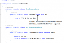 C# 扩展方法的使用