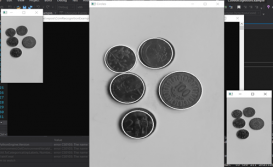 c# 使用OpenCV识别硬币