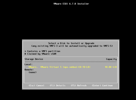 戴尔（DELL）服务器中VMware ESXi 6.7安装配置图文详解