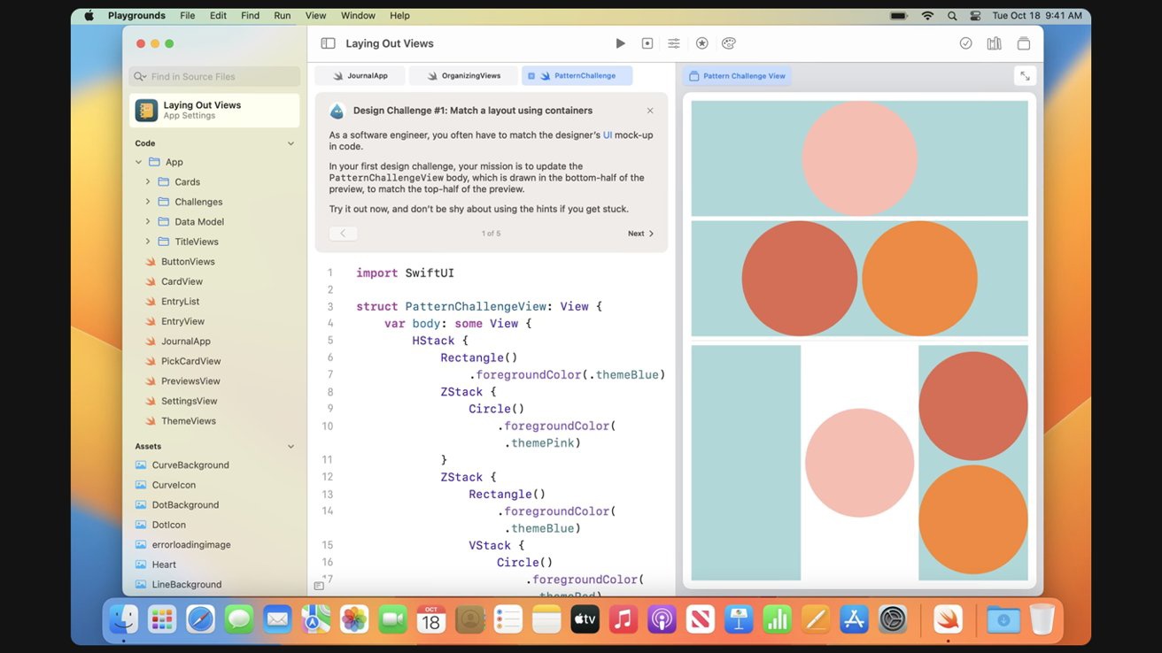 苹果免费编程软件 Swift Playgrounds 4.2 发布：新增机器学习课程