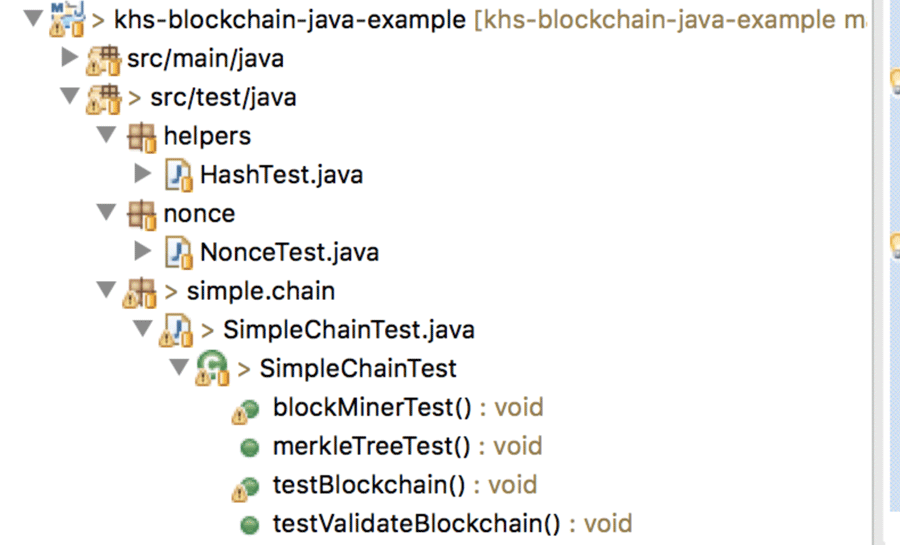 利用Java代码实现区块链技术