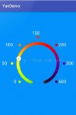 Android自定义View绘制彩色圆弧