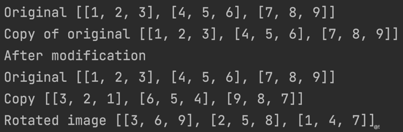 python数组的复制与列表中的pop
