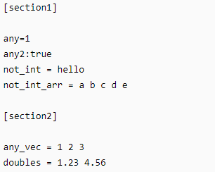 C++实现ini文件读写的示例代码