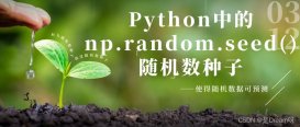 Python中的np.random.seed()随机数种子问题及解决方法