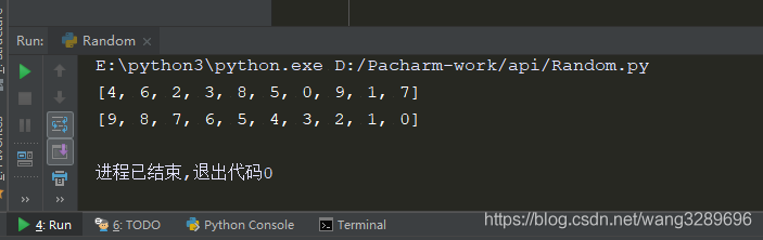 python使用Random随机生成列表的方法实例