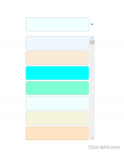 C# wpf简单颜色板的实现