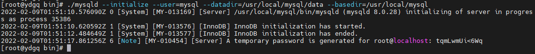 MySQL8.0.28数据库安装和主从配置说明