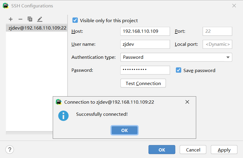 PyCharm如何配置SSH和SFTP连接远程服务器