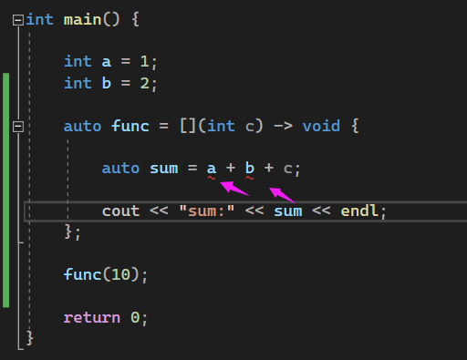 C++ 和 C# 中的 lambda的方法技巧