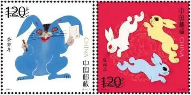 兔年邮票现“蓝兔子”遭吐槽怎么回事 兔年邮票现蓝兔子遭吐槽原因