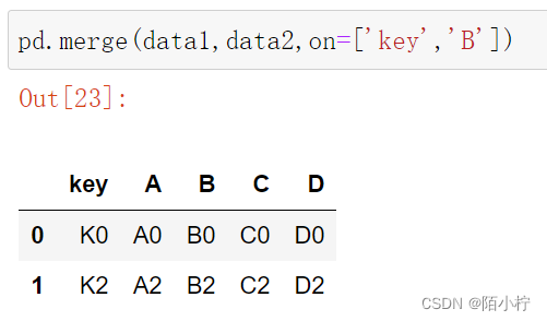 Python数据合并的concat函数与merge函数详解