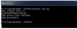 Python密码学XOR算法编码流程及乘法密码教程