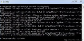 python密码学各种加密模块教程